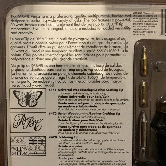 Dremel Versa Tip Multipurpose Tool Kit 1550 T2 - Picture 5 of 7